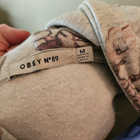 Obey Floral Hoodie - Picture 2 of 3